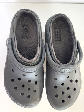Crocs Gray Lined Dual Comfort Unisex
